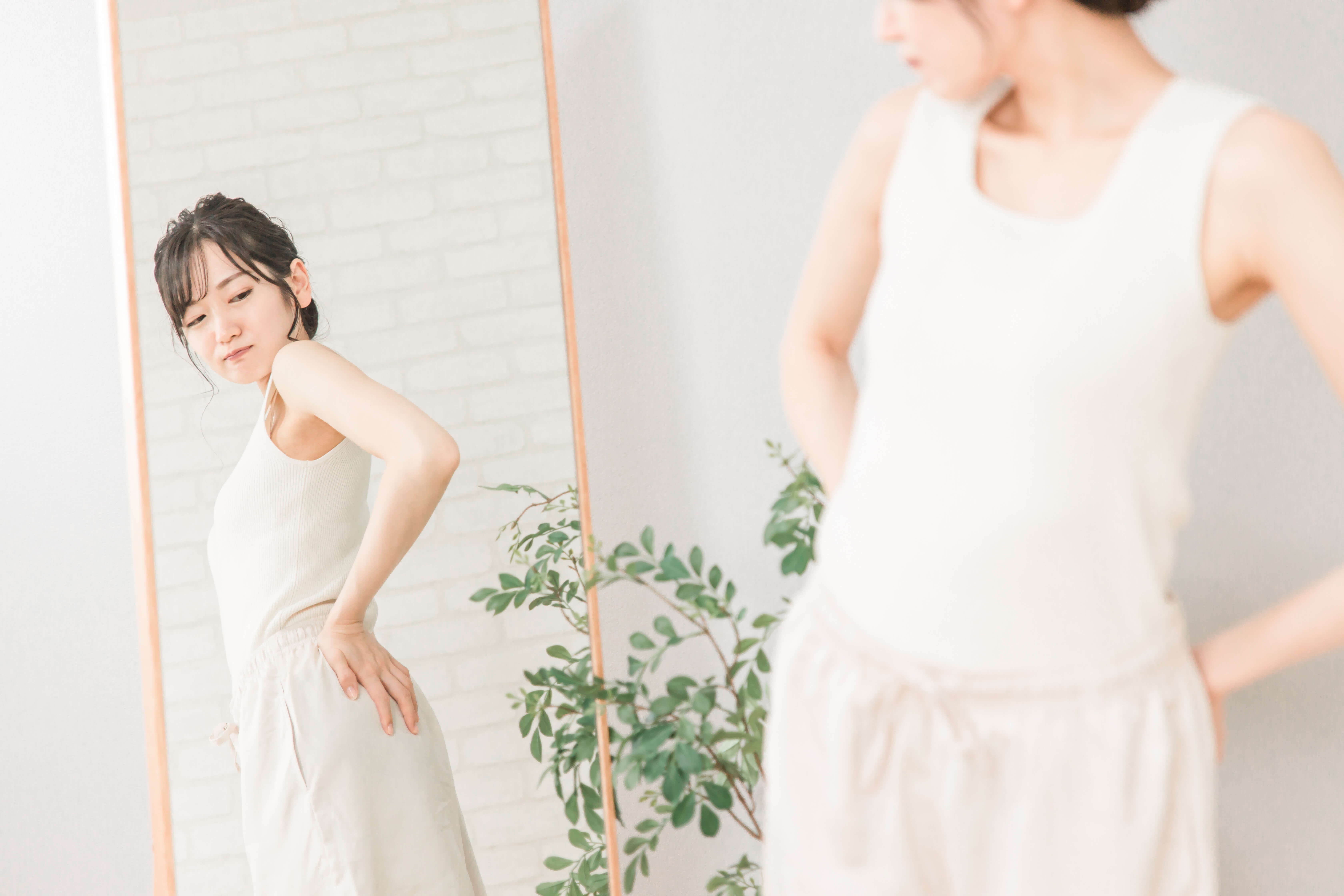 ダイエットを決意した女性